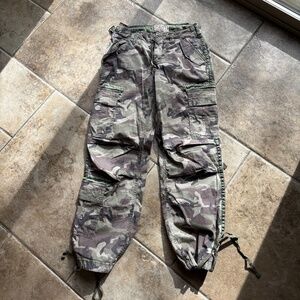 Abercrombie & Fitch camo joggers